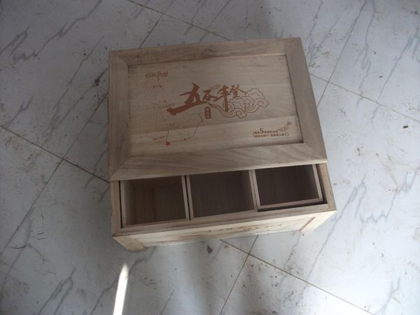 红酒三只木盒